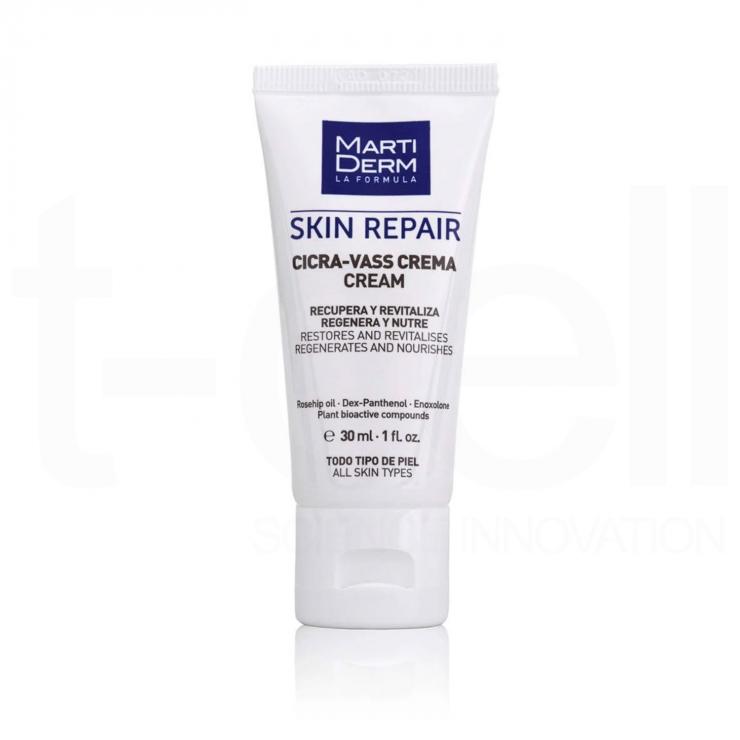 Kem Dưỡng B5 Giúp Tái Tạo & Phục Hồi Làn Da Tổn Thương MartiDerm Skin Repair Cicra Vass Cream 30ML