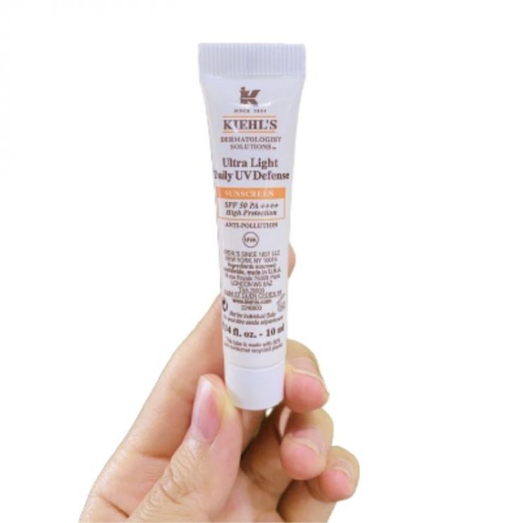 [Có Sẵn - Vàng Cam 10ML] Kem Chống Nắng Kiehl’s Ultra Light Daily UV Defense Sunscreen (KCN Kiehl's)