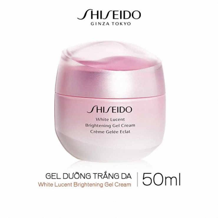 Kem Dưỡng Tái Tạo Da, Giảm Sạm Nám, Làm Đều Màu Da Và Bổ Sung Độ Ẩm Suốt 24h Shiseido White Lucent Brightening Gel Cream 50ML
