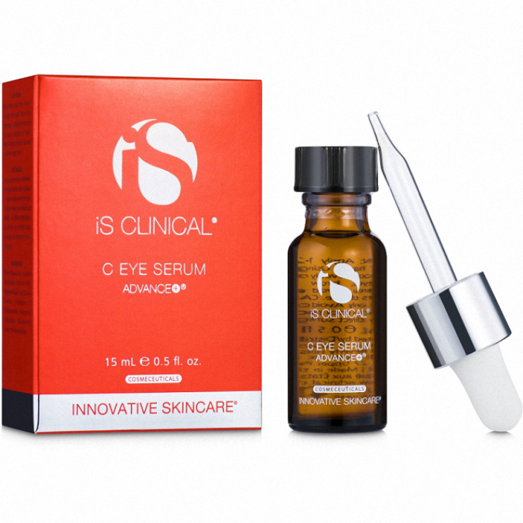 [Fullbox 15ML] Serum Vitamin C Đậm Đặc Giúp Giảm Quầng Thâm Mắt Và Giảm Vết Nhăn iS Clinical C Eye Serum Advance